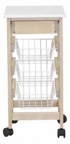 Стеллаж С ящиком и корзинами в Миассе - miass.mebel24.online | фото 3
