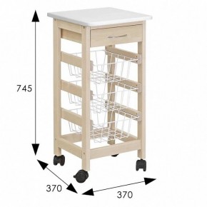 Стеллаж С ящиком и корзинами в Миассе - miass.mebel24.online | фото 7