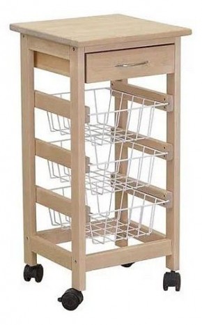 Стеллаж С ящиком и корзинами в Миассе - miass.mebel24.online | фото 2