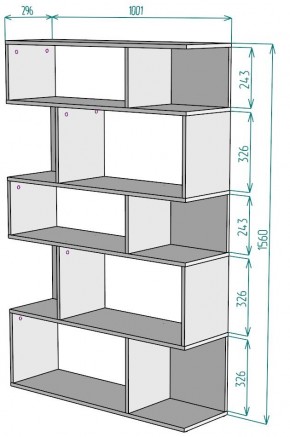 Стеллаж S11 в Миассе - miass.mebel24.online | фото 2