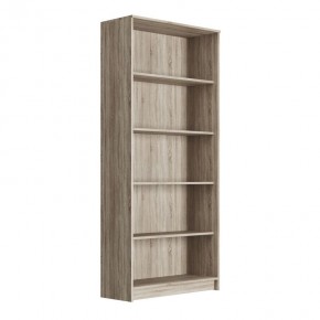 Стеллаж СИРИУС широкий, с пятью полками, цвет Дуб Сонома в Миассе - miass.mebel24.online | фото