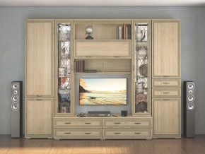 Стенка Ливорно дуб сонома в Миассе - miass.mebel24.online | фото 1