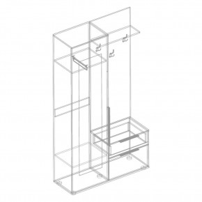 СТИЛ Прихожая (модульная) в Миассе - miass.mebel24.online | фото 3