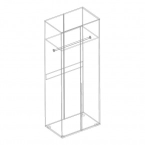 СТИЛ Шкаф 2-ств для одежды в Миассе - miass.mebel24.online | фото 2