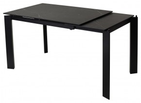Стол CORNER 120 MATT BLACK MARBLE SOLID CERAMIC / BLACK, ®DISAUR в Миассе - miass.mebel24.online | фото 7