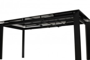 Стол CORNER 120 MATTE STATUARIO Белый мрамор матовый керамика, стекло/ черный каркас, ®DISAUR в Миассе - miass.mebel24.online | фото 9