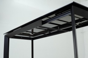 Стол CREMONA 140 KL-99 Белый мрамор матовый, итальянская керамика / черный каркас, ®DISAUR в Миассе - miass.mebel24.online | фото 13
