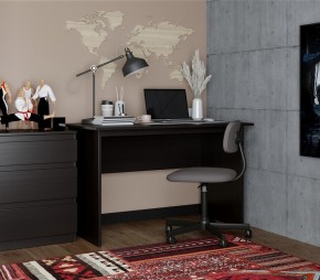 Стол КАСТОР письменный 120х65, цвет Дуб Венге в Миассе - miass.mebel24.online | фото 3