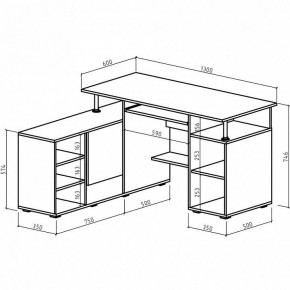 Стол компьютерный Амбер в Миассе - miass.mebel24.online | фото 3