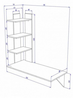 Стол компьютерный Домино Cross СтТ5 в Миассе - miass.mebel24.online | фото 2