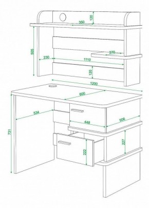 Стол компьютерный Домино нельсон СД-15 в Миассе - miass.mebel24.online | фото 3