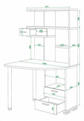 Стол компьютерный Домино нельсон СК-20 в Миассе - miass.mebel24.online | фото 5