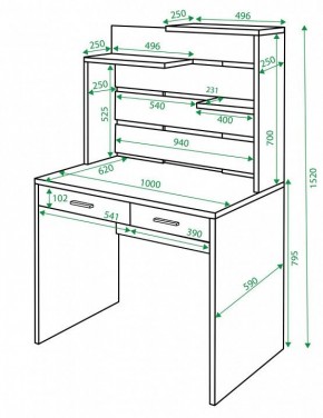 Стол компьютерный Домино нельсон СП-22 в Миассе - miass.mebel24.online | фото 2