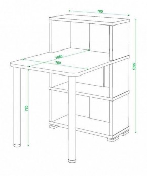 Стол компьютерный Домино СБ-10М3 в Миассе - miass.mebel24.online | фото 4