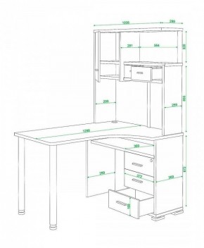 Стол компьютерный Домино СР-130 в Миассе - miass.mebel24.online | фото 5