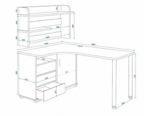 Стол компьютерный Домино СР-145М в Миассе - miass.mebel24.online | фото 5