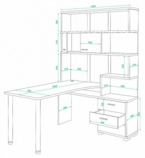 Стол компьютерный Домино СР-420/150 в Миассе - miass.mebel24.online | фото 2