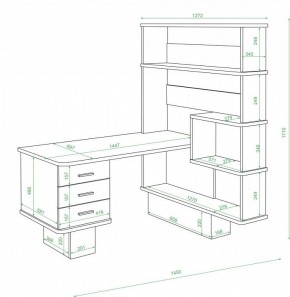 Стол компьютерный Домино СР-520 в Миассе - miass.mebel24.online | фото 2