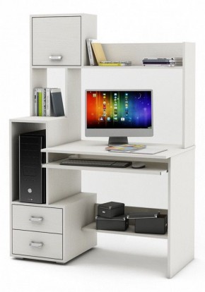 Стол компьютерный Имидж-40 (Белый) в Миассе - miass.mebel24.online | фото