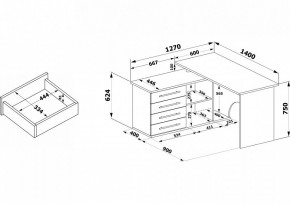 Стол компьютерный КСТ-109Л в Миассе - miass.mebel24.online | фото 7