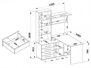 Стол компьютерный КСТ-14.1Л в Миассе - miass.mebel24.online | фото 4
