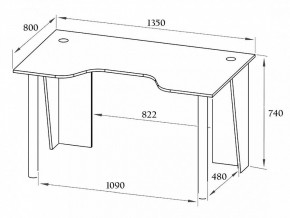 Стол компьютерный КСТ-18 в Миассе - miass.mebel24.online | фото