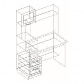 Стол компьютерный "ДА-12" Александрия в Миассе - miass.mebel24.online | фото 3