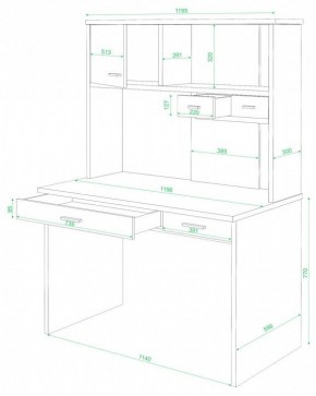 Стол компьютерный СК-60 в Миассе - miass.mebel24.online | фото 2