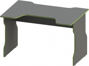 Стол компьютерный ВАРДИГ K1 120x82, антрацит/лайм в Миассе - miass.mebel24.online | фото 2