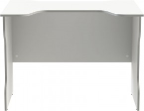 Стол компьютерный ВАРДИГ K2 100x82, белый/серебристый в Миассе - miass.mebel24.online | фото 2