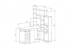 Компьютерный стол КС15 в Миассе - miass.mebel24.online | фото