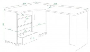 Стол письменный Домино СР-145С в Миассе - miass.mebel24.online | фото 2