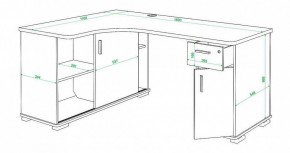 Стол письменный Домино СР-160М в Миассе - miass.mebel24.online | фото 4