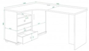 Стол письменный Домино СР-165С в Миассе - miass.mebel24.online | фото 2