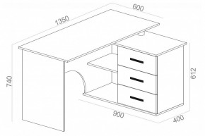 Стол письменный КСТ-09 в Миассе - miass.mebel24.online | фото 4