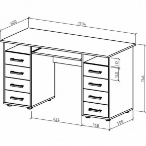 Стол письменный Остин в Миассе - miass.mebel24.online | фото 3