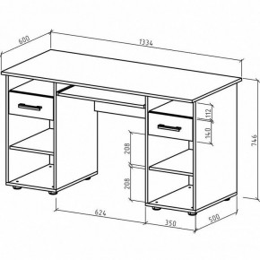 Стол письменный Остин в Миассе - miass.mebel24.online | фото 3