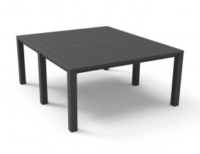 Стол раскладной Джули (Julie Double table 2 configurations) Графит в Миассе - miass.mebel24.online | фото 3