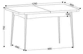 Стол раскладной Ялта-2 (опоры массив цилиндрический) в Миассе - miass.mebel24.online | фото 7