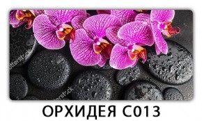 Стол раздвижной Трилогия с фотопечатью Орхидея C013 в Миассе - miass.mebel24.online | фото 14