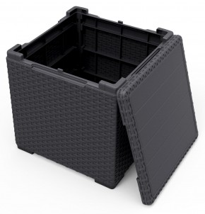Стол с функцией хранения Виго (Vigo storage box) графит в Миассе - miass.mebel24.online | фото 3