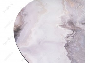 Стол стеклянный Вернер 115х75 серо-коричневый агат / графит в Миассе - miass.mebel24.online | фото 4
