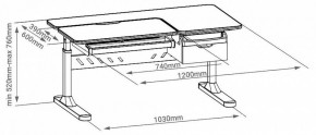 Стол учебный FIORE в Миассе - miass.mebel24.online | фото 6