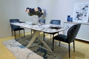 Стол VICENZA 220 BULGARI WHITE, керамика / белый, ®DISAUR в Миассе - miass.mebel24.online | фото 12