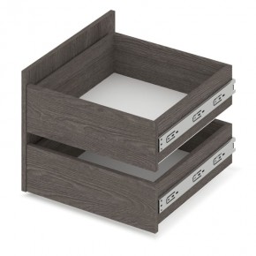 СТОУН С23 Шкаф 2-х створчатый с ящиками (анкор темный/анкор светлый) в Миассе - miass.mebel24.online | фото 5