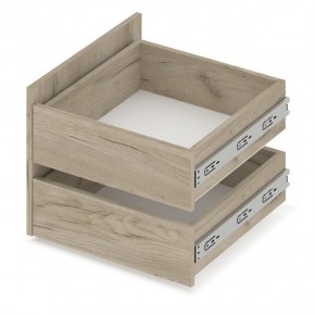 СТОУН С31 Шкаф 3-х створчатый с ящиками (камень темный/ирландский дуб) в Миассе - miass.mebel24.online | фото 5