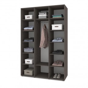 СТОУН С32 Шкаф 3-х створчатый (золотой дуб/графит) в Миассе - miass.mebel24.online | фото 3