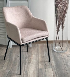 Стул АЛИСТЕР, цвет RAIN 2 какао велюр / черный каркас М-City в Миассе - miass.mebel24.online | фото 3