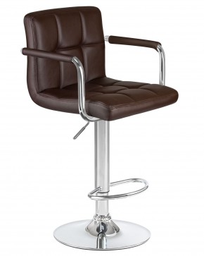 Стул барный DOBRIN KRUGER ARM, коричневый в Миассе - miass.mebel24.online | фото 2