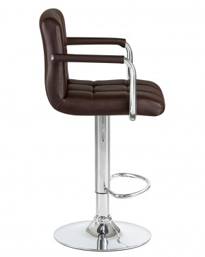 Стул барный DOBRIN KRUGER ARM, коричневый в Миассе - miass.mebel24.online | фото 3